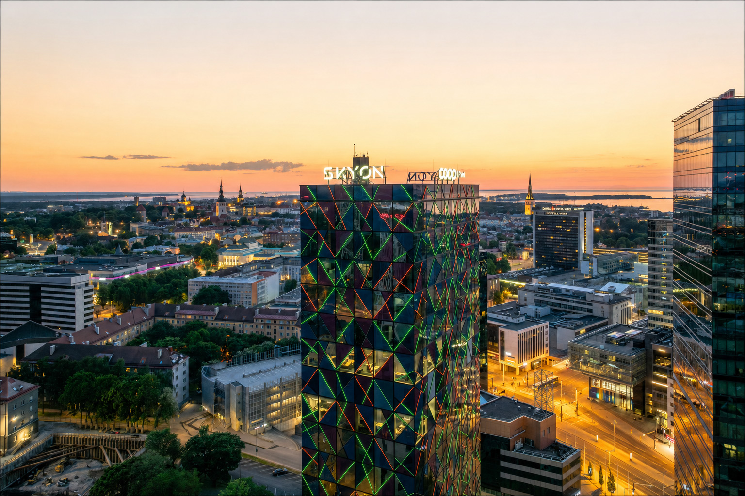 Tallinn cityscape